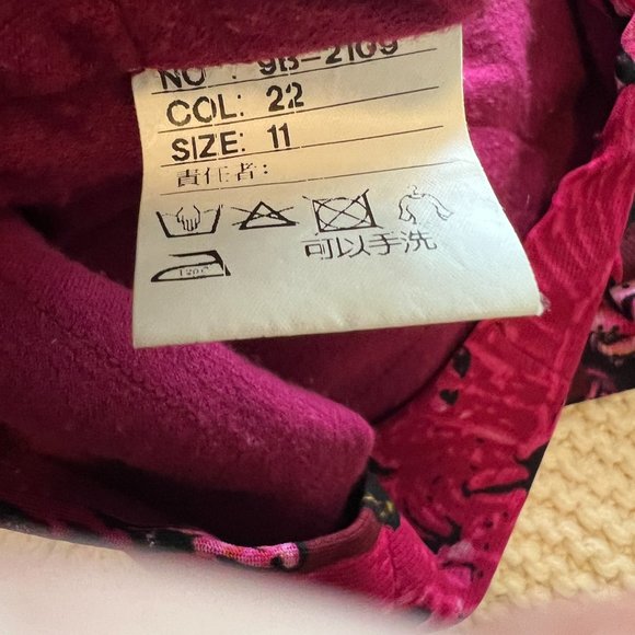 Contraire Paris - Womens Bright Fuchsia Stretch Zip Up Jacket - Size 11 - Picture 8 of 9